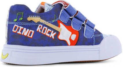 Go Banana's sneakers beige blauw oranje Jongens Textiel All over print 22