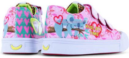 Go Banana's sneakers roze Meisjes Textiel All over print 22