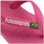 Havaianas Baby Brasil Logo II teenslippers met hielbandje roze Meisjes Rubber 25 26 - Thumbnail 6