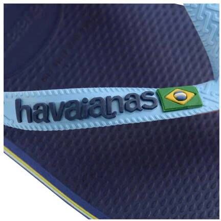 Havaianas Brasil teenslippers blauw Jongens Rubber 35 36