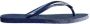 Havaianas Slim Sparkle II teenslippers met glitters donkerblauw Meisjes Rubber 35-36 - Thumbnail 8