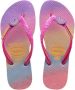 Havaianas Slim Glitter Slippers roze Rubber Dames - Thumbnail 13
