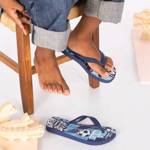 Havaianas teenslippers blauw Jongens Rubber 31 32