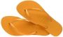 Havaianas Slim teenslippers geel Meisjes Rubber Effen 29 30 - Thumbnail 2