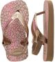 Havaianas teenslippers met hielbandje goud Rubber 25 26 - Thumbnail 4