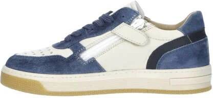 Hip Blauw Meisjes Leer Meerkleurig 38 Sneakers | Sneaker van