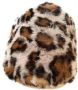 Hot Potatoes pantoffels met panterprint beige bruin Meisjes Imitatiebont 38 - Thumbnail 9