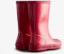 Hunter regenlaarzen rozerood Meisjes Rubber 24 | Regenlaars van - Thumbnail 8