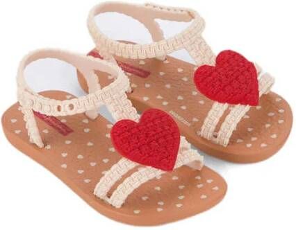 Ipanema My First sandalen beige rood Meisjes Rubber Meerkleurig 27 28