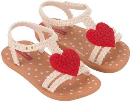 Ipanema My First sandalen beige rood Meisjes Rubber Meerkleurig 27 28
