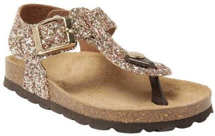 Kipling Madonna 1 sandalen met glitters champagne Wit Meisjes Imitatieleer 26