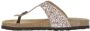 Kipling Madonna 3 teenslippers met glitters roze Meisjes Leer 28 - Thumbnail 4