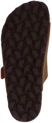 Kipling Sunset 1 nubuck slippers cognac Bruin Effen 24