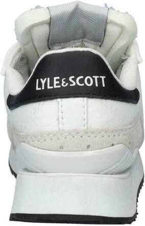 Lyle & Scott Wrath sneakers wit Jongens Textiel Logo 35