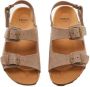 Mango Kids leren sandalen beige Jongens Leer Effen 29 - Thumbnail 5