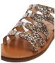 Mango Kids sandalen cognac Meisjes Imitatieleer All over print 22(13 5cm) - Thumbnail 6