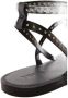 Mango Kids sandalen zwart Meisjes Imitatieleer Effen 32 - Thumbnail 4