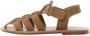go Kids suède sandalen camel Bruin Suede Effen 21(12 8cm) - Thumbnail 5