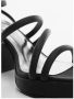 Mango sandalettes zwart Dames Imitatieleer 35 | Sandalette van - Thumbnail 4