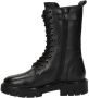 Nelson Kids leren veterboots zwart Meisjes Leer 35 - Thumbnail 6