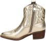 Nelson Kids leren cowboylaarzen goud Meisjes Leer 34 - Thumbnail 4