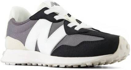 New Balance 327 sneakers zwart grijs wit Jongens Meisjes Mesh Meerkleurig 31
