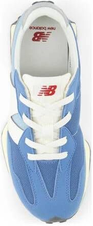 New Balance 327 V1 sneakers blauw wit Jongens Meisjes Nylon Meerkleurig 39