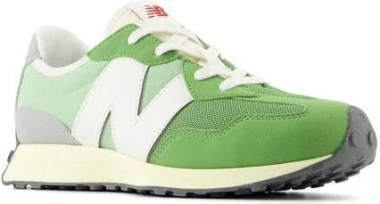 New Balance 327 V1 sneakers groen wit Jongens Meisjes Nylon Meerkleurig 36