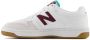 New Balance 480 sneakers wit donkerrood aqua Leer Meerkleurig 36 - Thumbnail 6