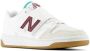 New Balance 480 V1 sneakers wit donkerrood aqua Leer Effen 34.5 - Thumbnail 6