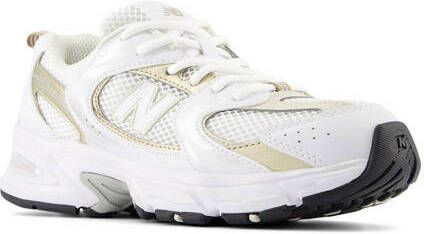 New Balance 530 sneakers wit goudkleurig Jongens Meisjes Mesh Meerkleurig 36