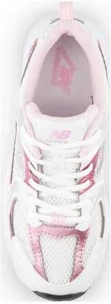 New Balance 530 sneakers wit roze Jongens Meisjes Mesh Meerkleurig 36