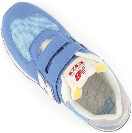 New Balance 574 V1 sneakers blauw lichtblauw Jongens Meisjes Suede Meerkleurig 28