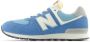 New Balance 574 V1 sneakers blauw lichtblauw Suede Meerkleurig 37 - Thumbnail 3