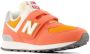 New Balance 574 V1 sneakers oranje wit grijs Suede Meerkleurig 33.5 - Thumbnail 5