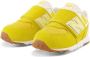 New Balance 574 sneakers geel wit Jongens Meisjes Suede Meerkleurig 21.5 - Thumbnail 14