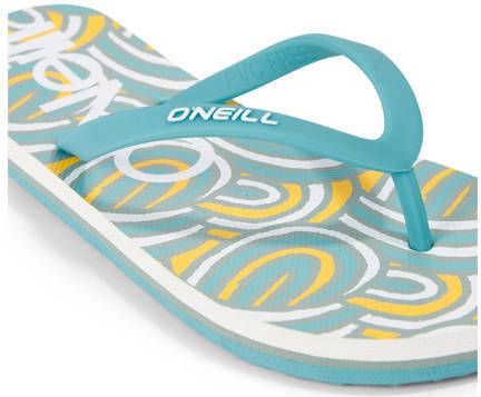 O'Neill Profile Graphic Sandals teenslippers aquablauw Meisjes Rubber 37