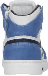 Pinocchio suède sneakers blauw wit Jongens Suede 20