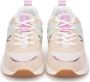 POSH by Poelman Carocel chunky sneakers beige multi Meisjes Imitatieleer 36 - Thumbnail 2