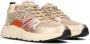 POSH by Poelman chunky sneakers beige oranje Meisjes Imitatieleer Meerkleurig 30 - Thumbnail 4