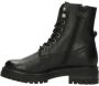 PS Poelman Mink-83 leren veterboots zwart Meisjes Leer Effen 31 - Thumbnail 4