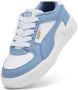 Puma California Pro sneakers wit lichtblauw Jongens Meisjes Imitatieleer 28 - Thumbnail 4