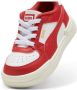 Puma California Pro sneakers wit rood Imitatieleer Effen 20 - Thumbnail 2