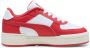 Puma California Pro sneakers wit rood Jongens Meisjes Imitatieleer Effen 35.5 - Thumbnail 7