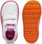 Puma Carina 2.0 Trolls sneakers wit fuchsia oranje Jongens Meisjes Suede 24 - Thumbnail 7