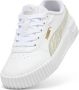 Puma Carina 2.0 Zebra sneakers wit zand goudkleurig Imitatieleer 28 - Thumbnail 6