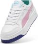 Puma Carina Street sneakers wit roze mintgroen Meisjes Leer Meerkleurig 35.5 - Thumbnail 20