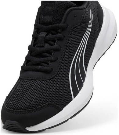 Puma Kruz Profoam sneakers zwart wit Jongens Meisjes Mesh Meerkleurig 37