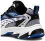 Puma Morphic sneakers lichtgrijs kobaltblauw zwart Mesh 35.5 - Thumbnail 4