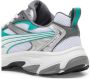 Puma Morphic sneakers wit petrol antraciet Mesh Meerkleurig 35.5 - Thumbnail 4